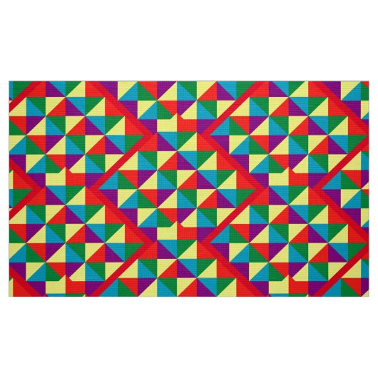 Farbdreieck Stoff (Fat Quarter (45,7 x 55,9 cm))
