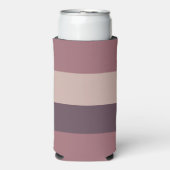 Farbdruck der Streifen Selters Dosenkühler (Seltzer Vorderseite)