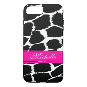 Farbdruck schwarz, weiß, rosa, harte iPhone-Hülle Case-Mate iPhone Hülle
