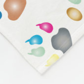 Farbdrucke Fleecedecke (Ecke)