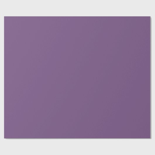 Farbdrucke "Wiese Violet Solid Color", Lila Geschenkpapier (Flach)