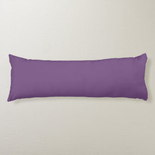Farbdrucke "Wiese Violet Solid Color", Lila Seitenschläferkissen