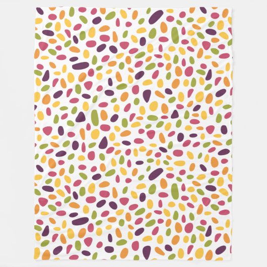 Farbdruckmuster Fleecedecke (Vorderseite)