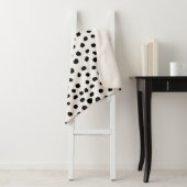 Farbdruckpunkte Schwarz-Weiß-Dalmatiner Sherpadecke (Beispiel)