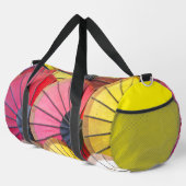 Farbdrucktasche mit Funky-Farbe Duffle Bag (Rechte Ecke)