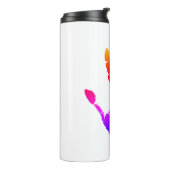 Farbdruckthermaltumbler Thermosbecher (Nach links gedreht)