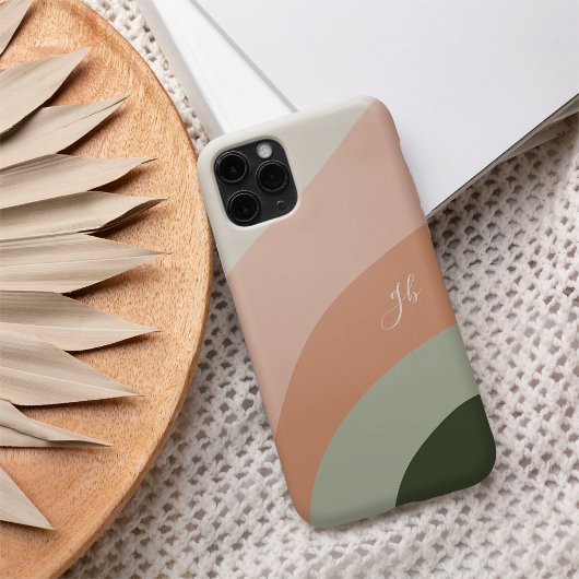 Farbdurchsatz für Wüste und Wälder Boho Case-Mate iPhone Hülle