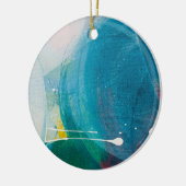 Farbdurchsatz Keramik Ornament (Links)