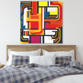 Farbdurchsatz Leinwanddruck (Insitu (Schlafzimmer))