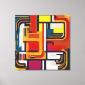 Farbdurchsatz Leinwanddruck (Vorderseite)