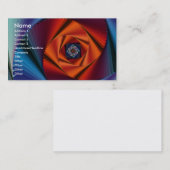 Farbe 18. visitenkarte (Vorne/Hinten)