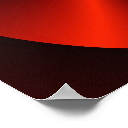 Farbe 2 Abstrakte Kunst Poster (Ecke)