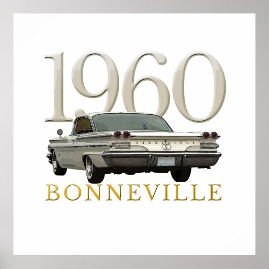 Farbe '60 Pontiac Coupe Poster (Vorne)