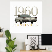 Farbe '60 Pontiac Coupe Poster (Heimbüro)