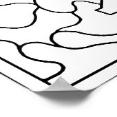 Farbe! Alphabet Poster (Ecke)