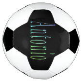 Farbe: Antonio Name, Soccerball Fußball (Gedreht)