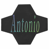 Farbe: Antonio Name, Soccerball Fußball (Flach)