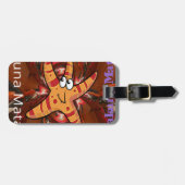 Farbe auf dem Laufband Gepäckanhänger (Vorderseite horizontal)