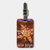 Farbe auf dem Laufband Gepäckanhänger (Vorderseite vertikal)