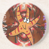 Farbe auf dem Laufband Getränkeuntersetzer (Vorne)