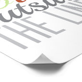 Farbe außerhalb der Linien 8x10 Poster (Ecke)