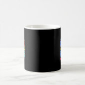 Farbe außerhalb des Lines Welt Autismus Bewusstsei Kaffeetasse (Mittel)