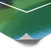 Farbe außerhalb des Zeilenplakats (24"x24") Poster (Ecke)