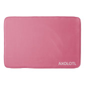 Farbe Axolotl pink Badematte (Vorderseite)