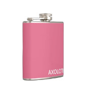 Farbe Axolotl pink Flachmann (Rechts)