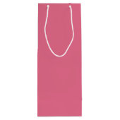 Farbe Axolotl pink Geschenktüte Für Weinflaschen (Rückseite)