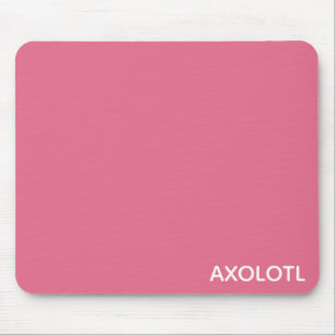 Farbe Axolotl pink Mousepad