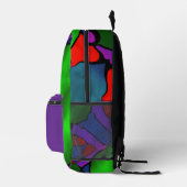 Farbe bereits vorhanden bedruckter rucksack (Rechts)