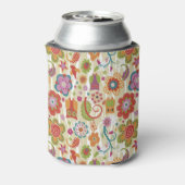 Farbe Blüten und Schalen Dosenkühler (Kanne Rückseite)