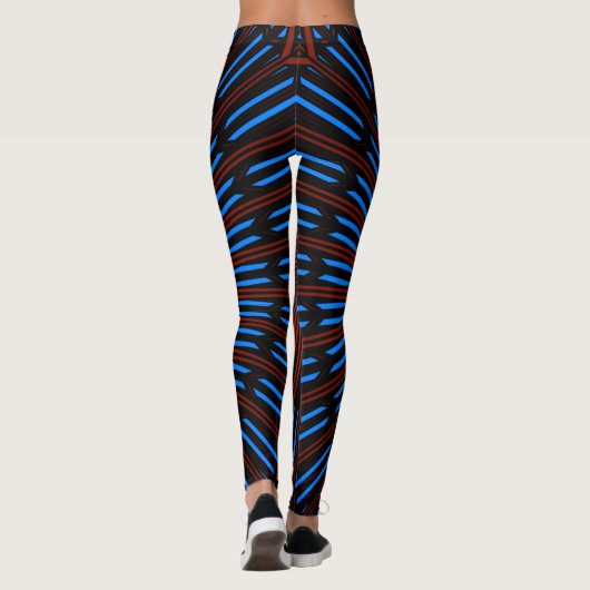 Farbe Chakra Leggings (Rückseite)