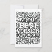 Farbe Dankeskarte (Vorderseite)