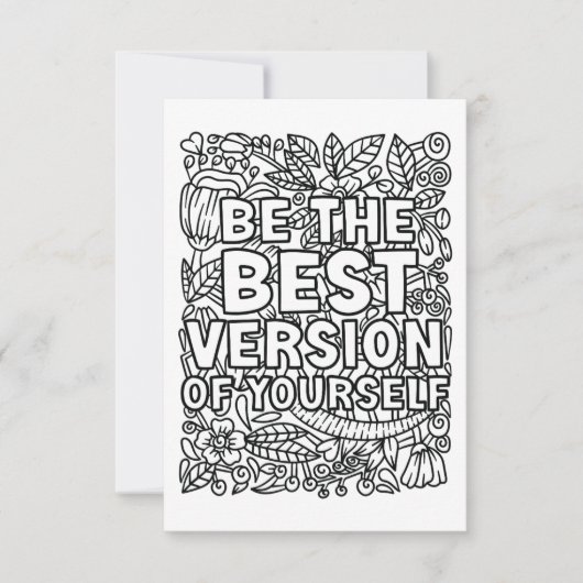 Farbe Dankeskarte (Vorderseite)