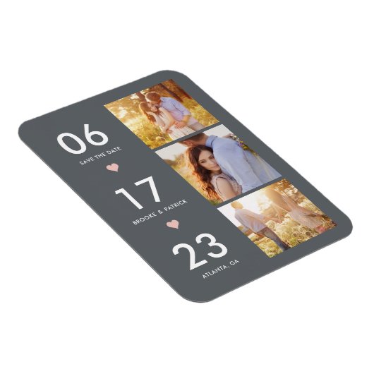 FARBE "Datum" speichert das Datumsfenster Magnet (Rechte Seite)