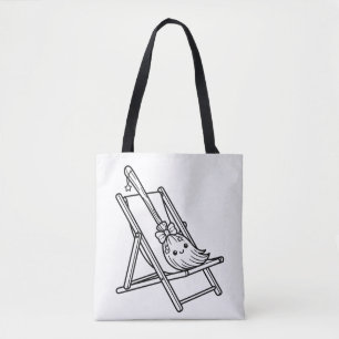 Färbe deinen eigenen Hexenbesen-Strandstuhl Tasche