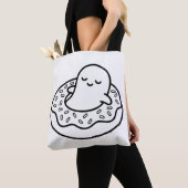 Färbe deinen eigenen Kawaii-Geist-Donut-Floatie Tasche (Von Nahem)