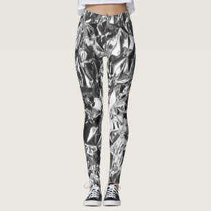 Farbe der Aluminiumfolie Leggings