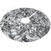 Farbe der Aluminiumfolie Polyester Weihnachtsbaumdecke (Schrägansicht)