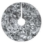 Farbe der Aluminiumfolie Polyester Weihnachtsbaumdecke (Vorderseite)