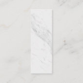 Farbe der Biermarmor Mini Visitenkarte (Rückseite)