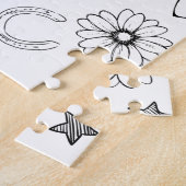 Farbe der Doodle Puzzle (Seite)