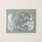 Farbe der eigenen Drachen Puzzle (Horizontal)