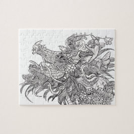 Farbe der eigenen Drachenverzauberung Puzzle