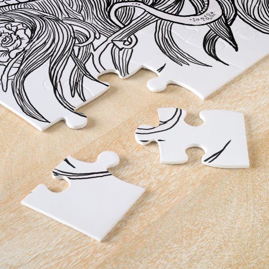 Farbe der eigenen Drachenverzauberung Puzzle (Seite)