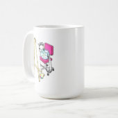 Farbe der Fische ("Aquarell") - Kaffeetasse (Vorderseite Links)