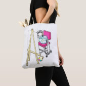 Farbe der Fische ("Aquarell") - Tasche (Von Nahem)