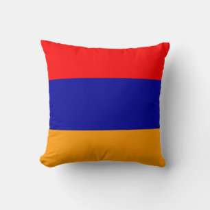 Farbe der Flagge Armeniens Kissen